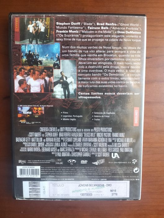 DVD Jovens Selvagens