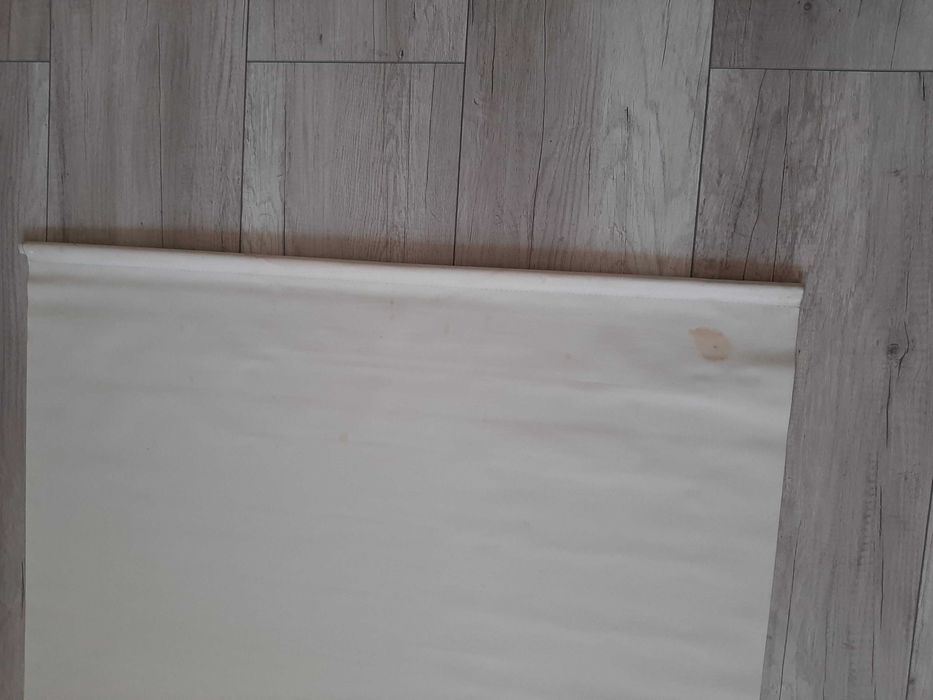 Roleta żaluzja okienna kremowa jasna srebrna powłoka termo