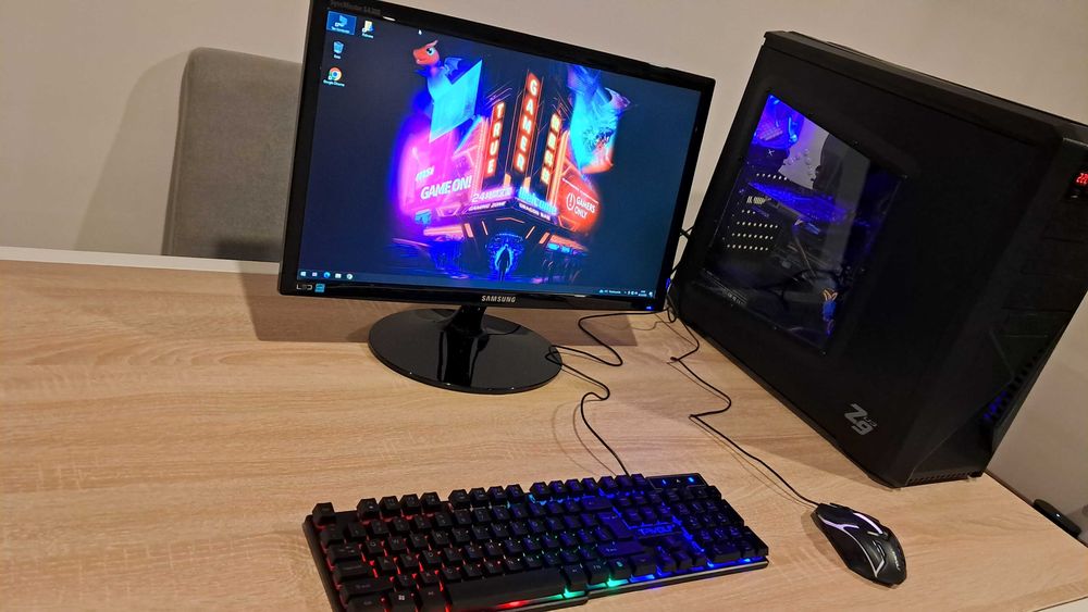 Zestaw Do Gier i5 4x3.2GHz/GTX960-2GB/Ram-16GB/SSD240+1TB/Samsung 22'
