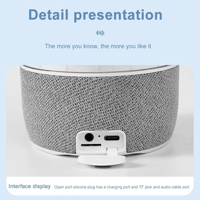 Bluetooth колонка медуза світильник RGB підсвітка лампа медуза нічник