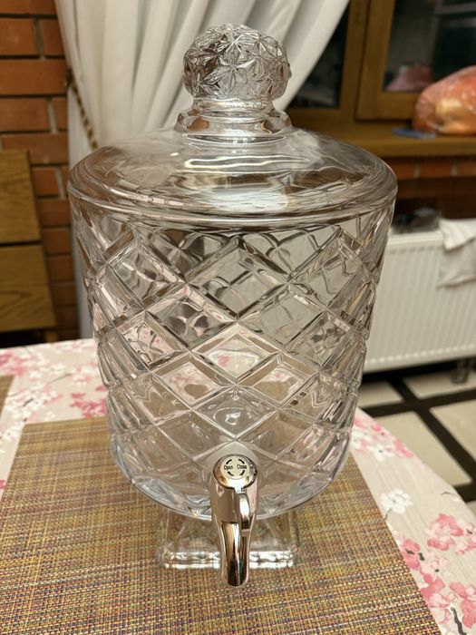 Лимонадниця скляна на 4,5 літра