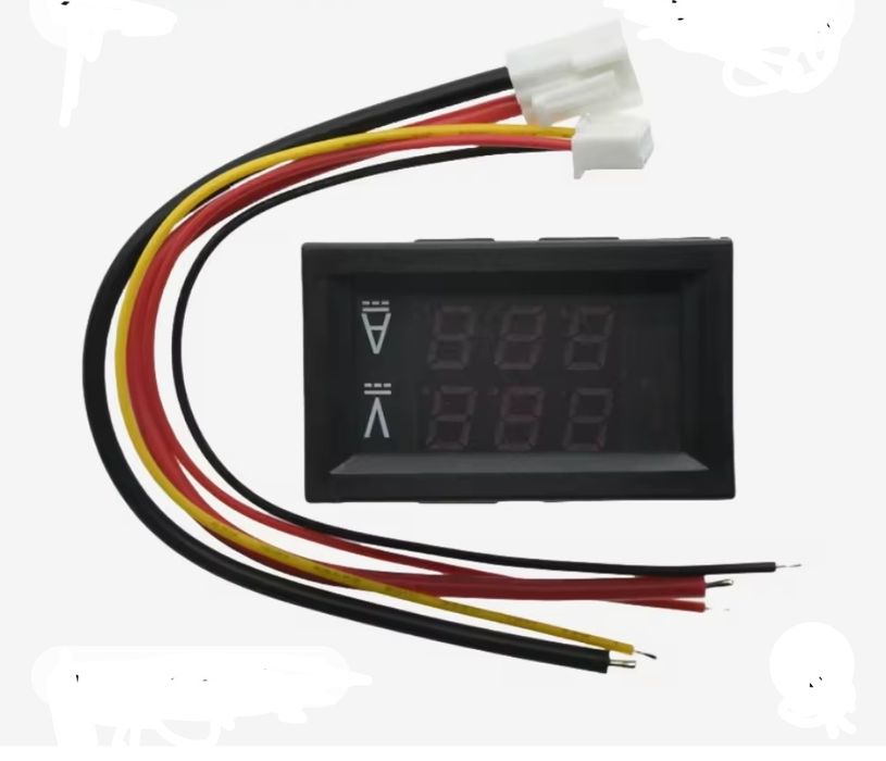 Волтметр - амперметр з шунтом(комплект) 100в/100а