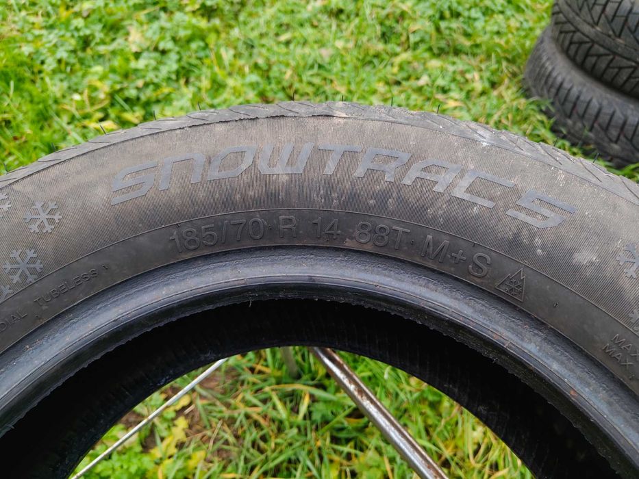 4x Opony zimowe używane jeden sezon