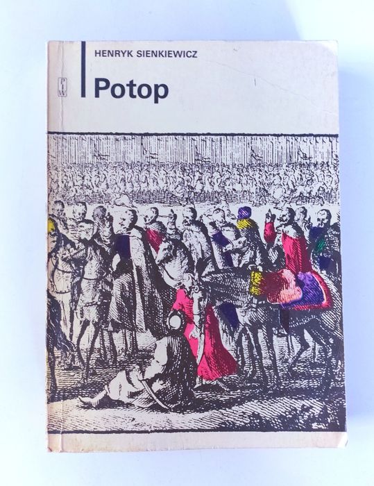 Henryk Sienkiewicz "Potop" tom 1 książka Trylogia Sienkiewicza