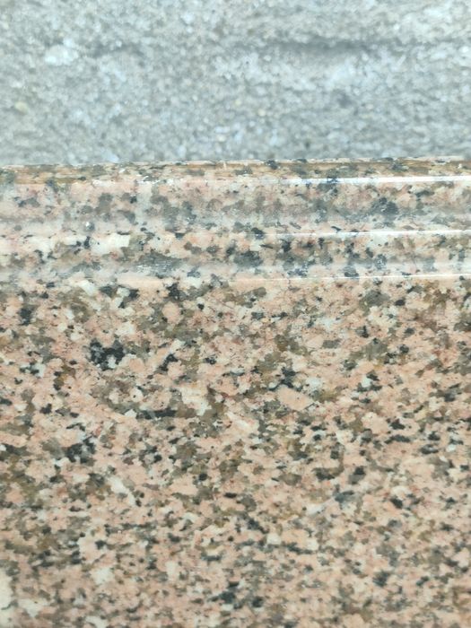 Pedra bancada Granito Rosa 125x35x0,3