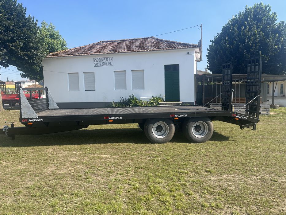 Reboque agricola porta maquinas 14T