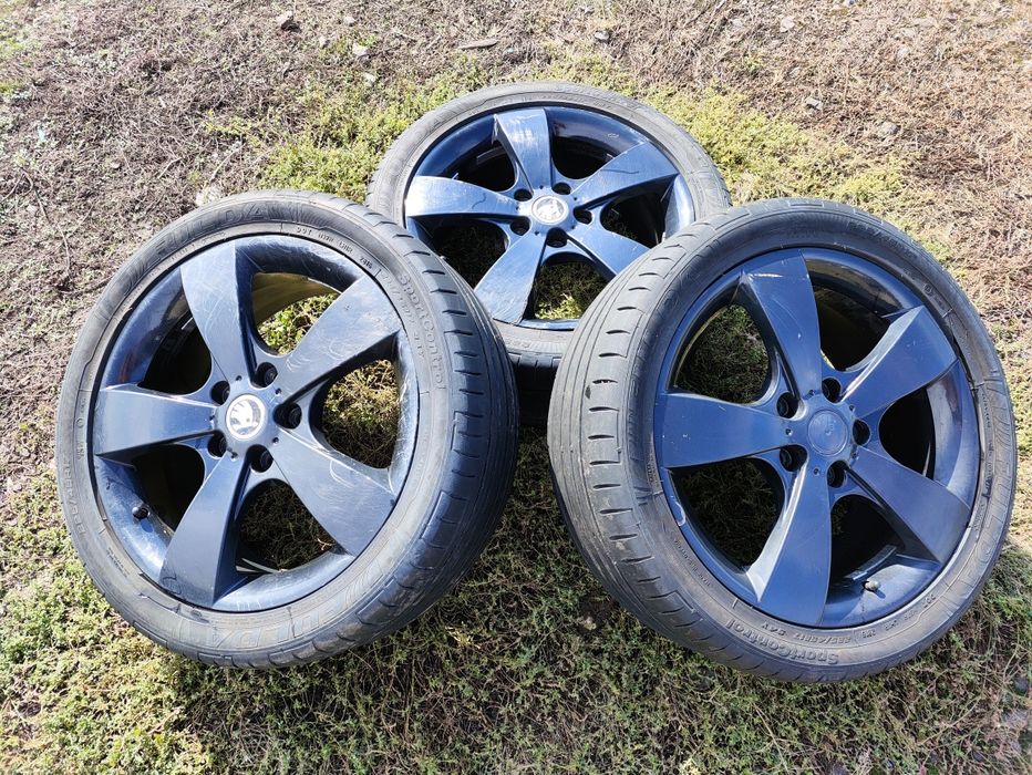 Диск пара одиночка розпаровка запаска R17 5*112 VAG