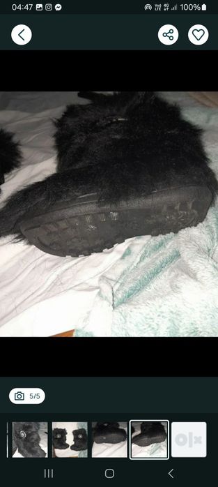 Botas de inverno/neve  para mulher n°37