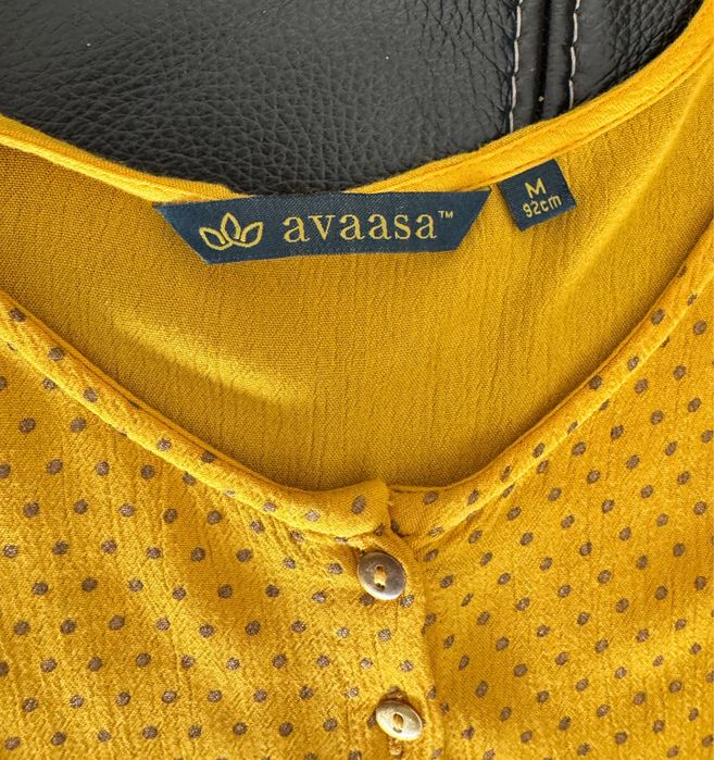 Avaasa,oversize, bawełniana,przewiewna długa,falbanka oversize  38