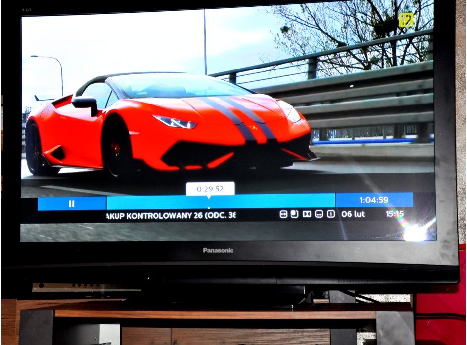 Telewizor 50" Plazmowy Plazma Panasonic TH-50PV8P Duży Ekran 50 Cali