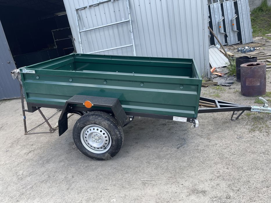 Новий одновісний  причіп 200х130х35 від заводу "Дніпро"