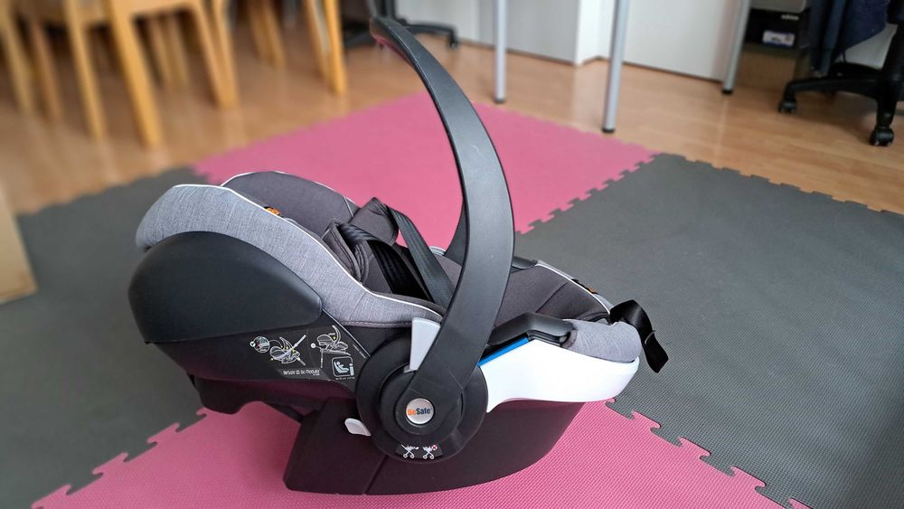 Fotelik BeSafe IZI GO Modular X1 i Size Metalic 0-13kg + akcesoria