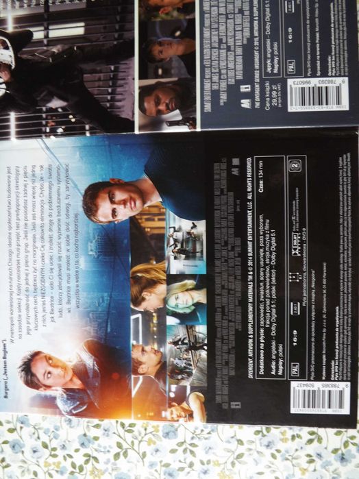 Niezgodna, Wierna zbuntowana dvd filmy