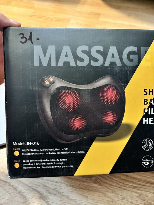 Masażer  karku ramion plecow