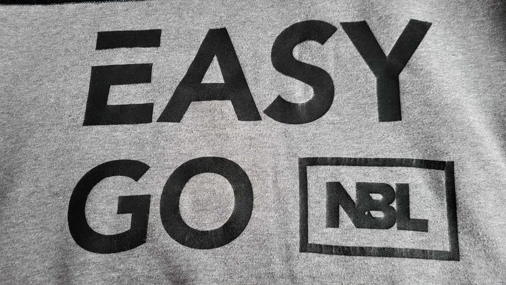 Bluza męska New Bad Line czarno-szara