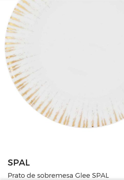 SPAL GLEE - Elegante serviço - 66 pçs NOVO
