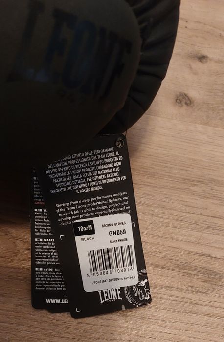 Luvas de Boxe Leone 1947 de 10oz