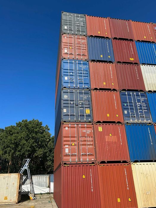 Kontener morski magazynowy 40'HCOW podwyższany NOWY