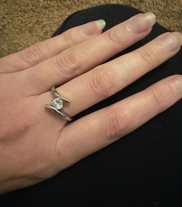 Срібна каблучка 925 проба!