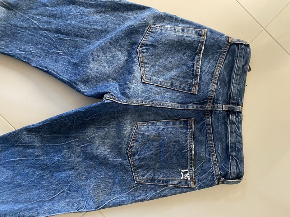 Zara szerokie damskie  spodnie jeansy