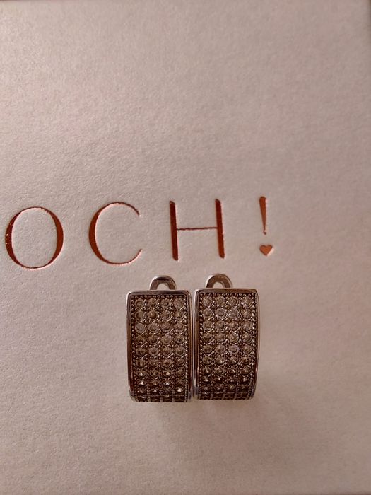 Kolczyki och! srebrne