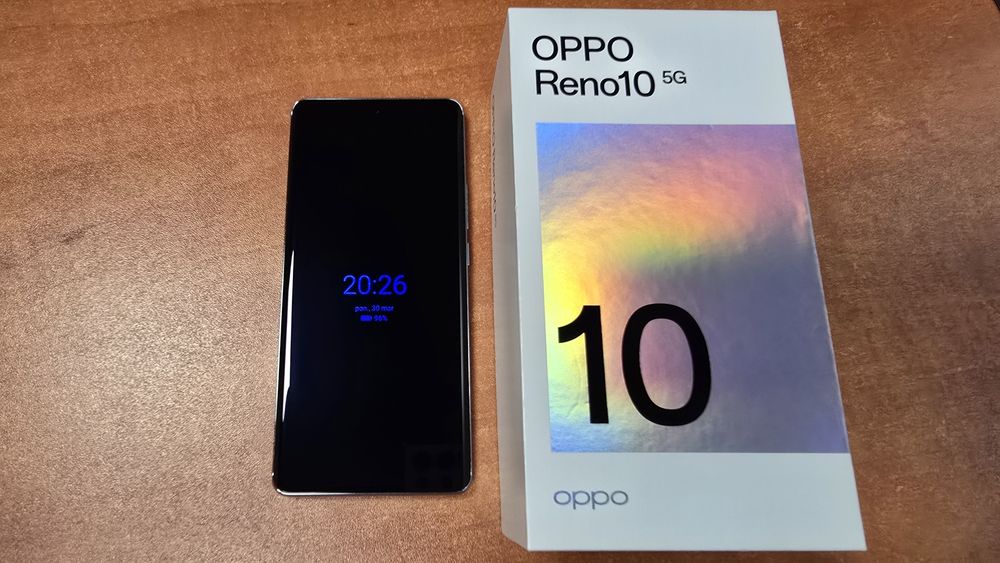Oppo Reno 10 5G Dual Sim 256GB/8GB RAM niebieski, stan bdb