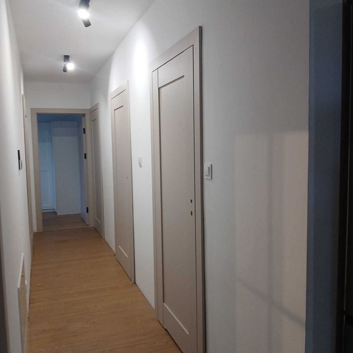 Drzwi wewnętrzne płycinowe na RAMIE DREWNIANEJ