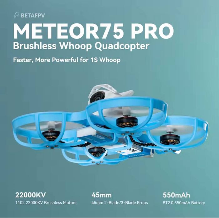 Meteor 75pro Elrs 2 battery