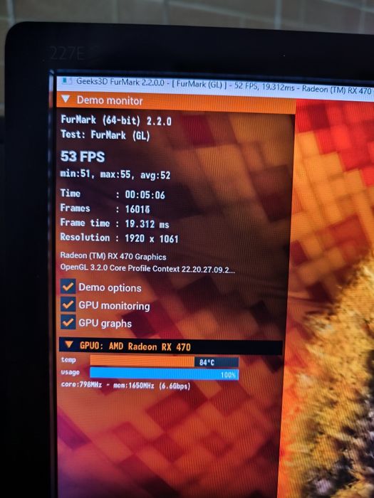 Ігровий ПК. I5 8400 6 ЯДЕР, 16ГБ ОЗУ DDR4, RX 470 4GB, SSD 480 GB.