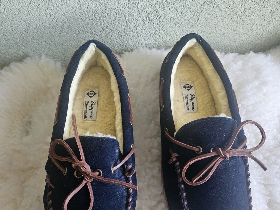 Mokasyny Meskie Ocieplane Nowe
