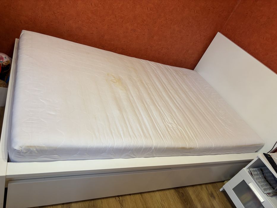 Materac piankowy 120x200 cm na łóżko do spania