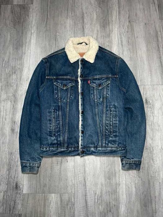 Levis Sherpa M katana ocieplana kurtka jeansowa