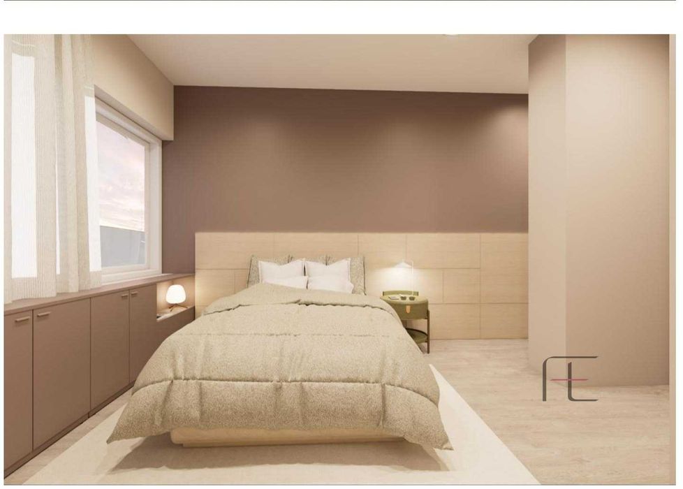 T2+1 em fase de acabamento com 110m2