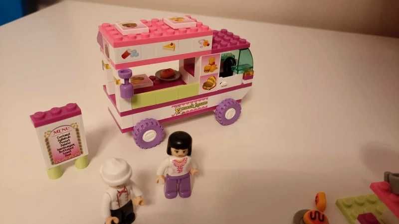 Klocki samochód food truck
