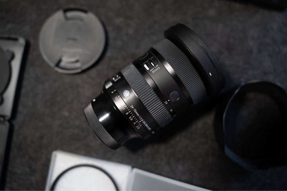 Sigma 24-70 mm Art f2.8 DG DN II + filtro UV + filtro POLAR PRO CP