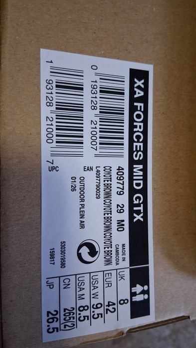 Botas Salomon Coyote502255838749665284