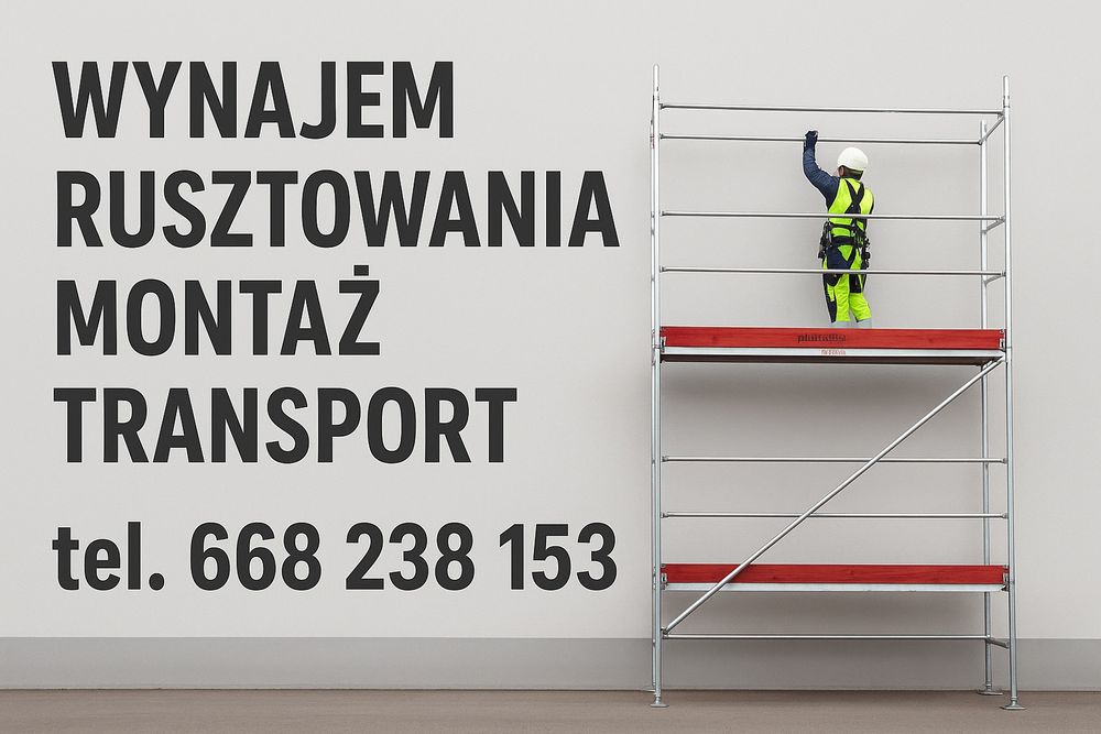 Rusztowanie do wynajęcia