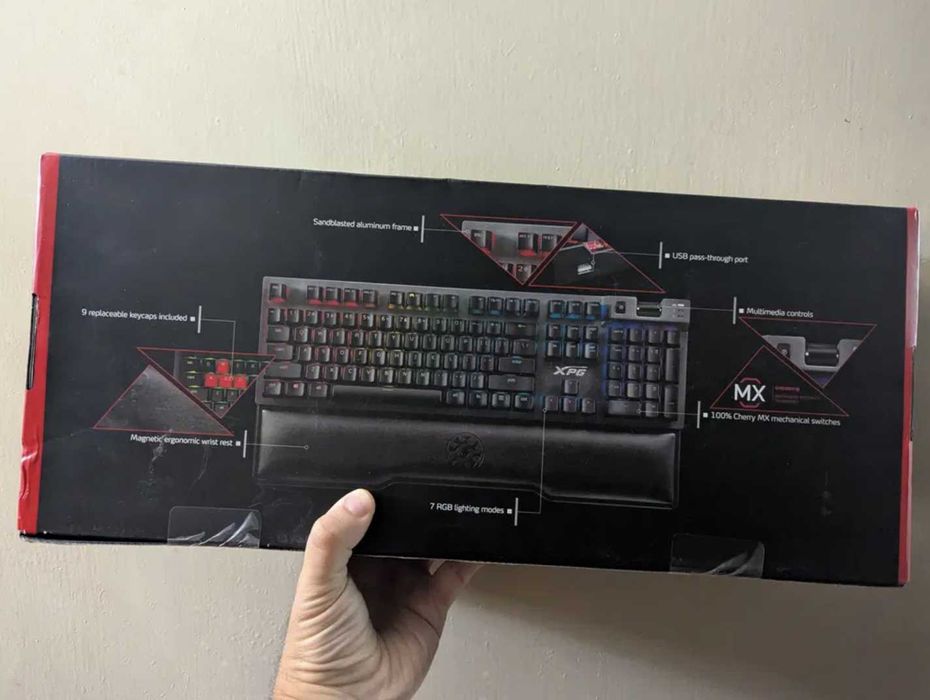 New RGB Mechanical Keyboard – USA – Cherry MX Speed Silver64740937303682122