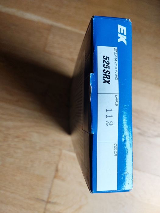 Łańcuch motocyklowyEK 525 SRX112gniw