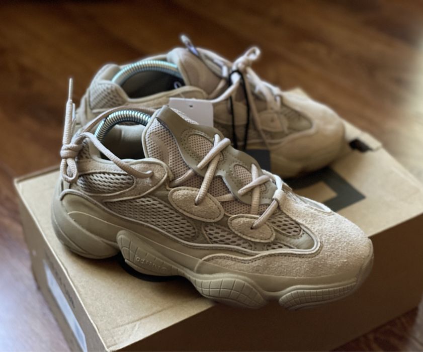Adidas Yeezy 500 us7 Taupe Light original yezzy 350 700