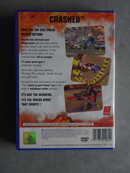 Jogo Playstation 2 PS2 - Crashed