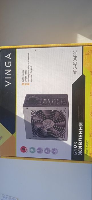 ПРОДАМ Блок питания vinga vps450-apfc