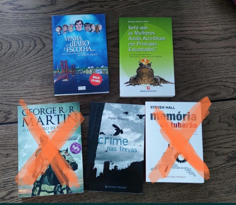 Vários Livros só 1€