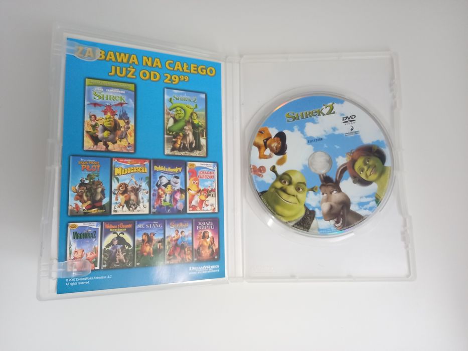 Film Shrek 2 DVD polski dubbing