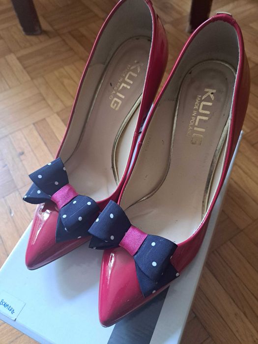 Różowe szpilki marki Kulig