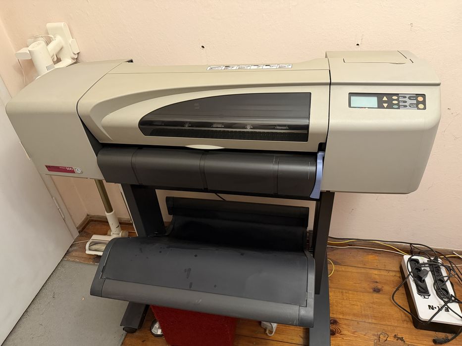 Ploter HP DesignJet 500 A1 24” + karta HP GL/2 + karta sieciowa