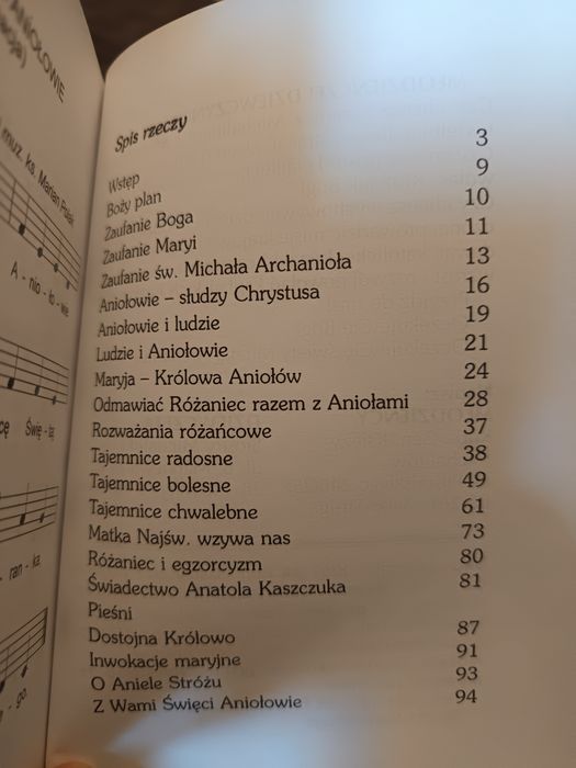 Różaniec razem z aniołami, książka Ks. Polak, rok 2002