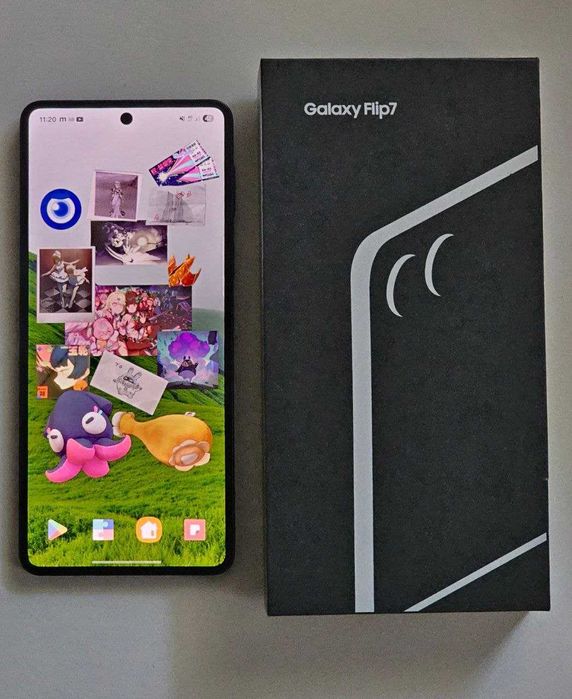 Samsung Galaxy Flip 7 Blue Shadow (Синій) 12/256 з гарантією 24 міс.