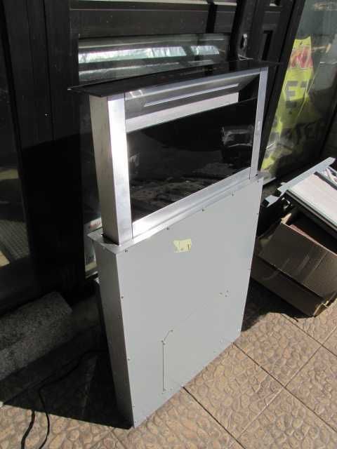 Okap wysuwany z blatu do zabudowy 60cm czarny Klarstein Royal Flush
