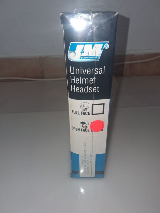 J&M  Universal Helmet Headset HS
Open Face
